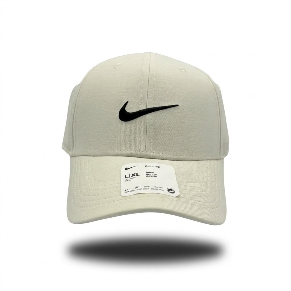 Nike Club Cap Hat Adult L/XL White NWT Dri-FIT Unstructured FB6451-100